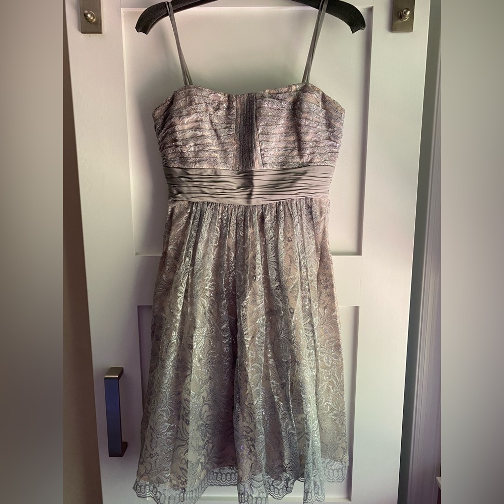 BGBGMaxAzria Lace Midi Dress